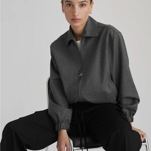 Almina Concept Wool Bomber Jacket